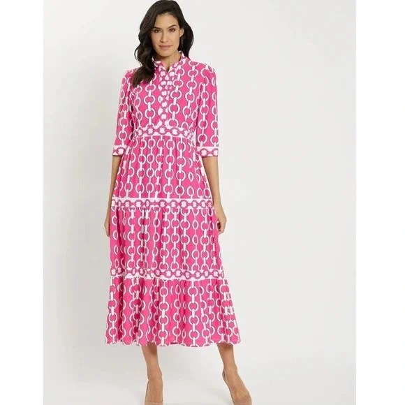 lily anne maxi dress Lily Anne Maxi Dress Teal Watercolour Chiffon
